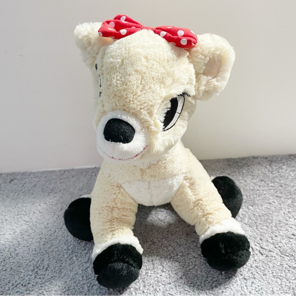 Clarice Rudolph the Red Nosed Reindeer 12”  Stuffed Animal Plush 2006